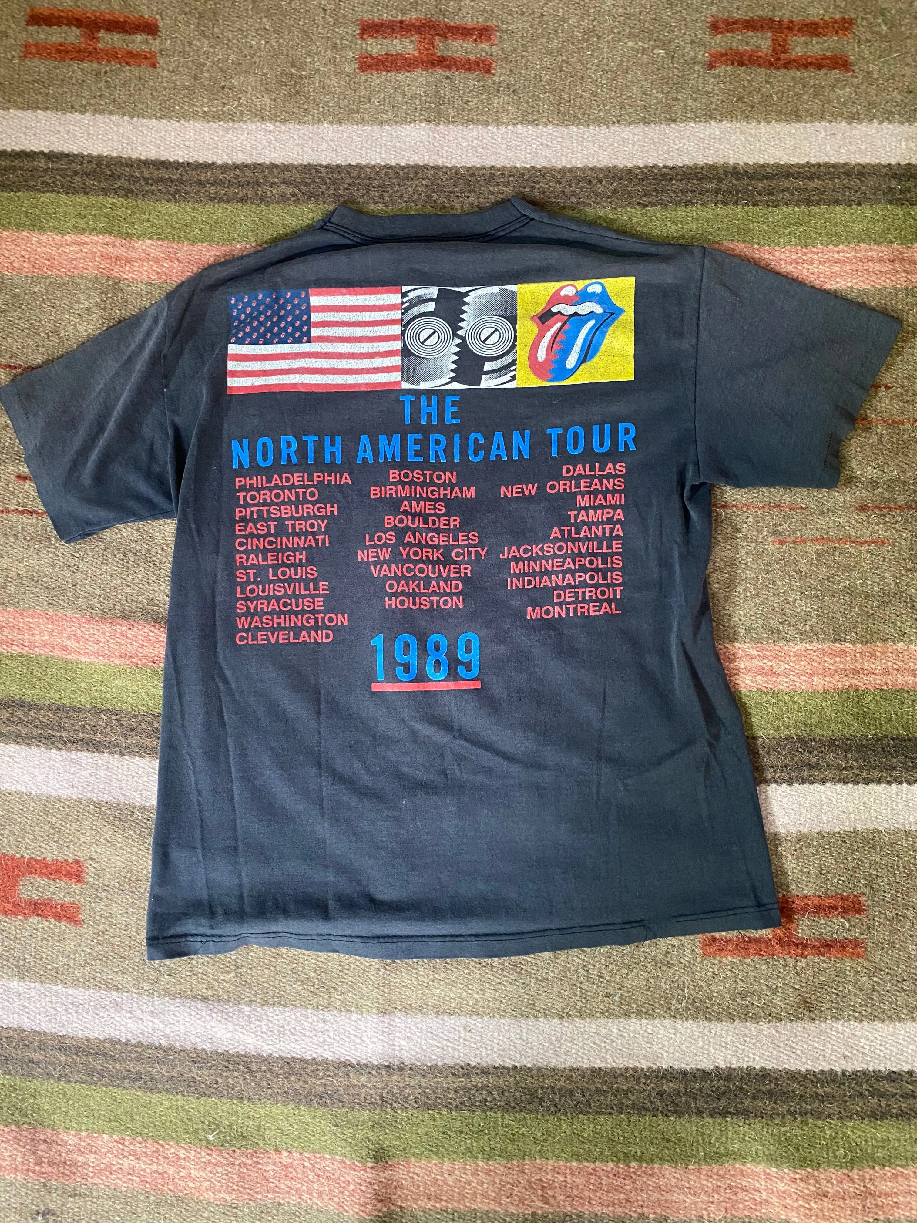 1989 Rolling Stones Tour Tshirt