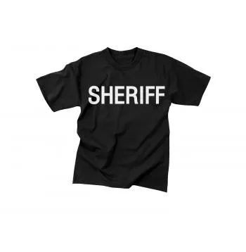 2-Sided Sheriff T-Shirt