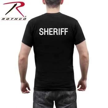 2-Sided Sheriff T-Shirt