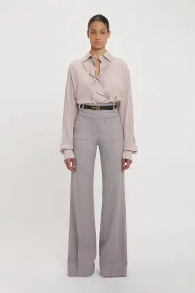 Alina High Waisted Trouser In Quartz