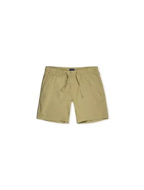 Allister Draw String Logo Shorts Cedar Green