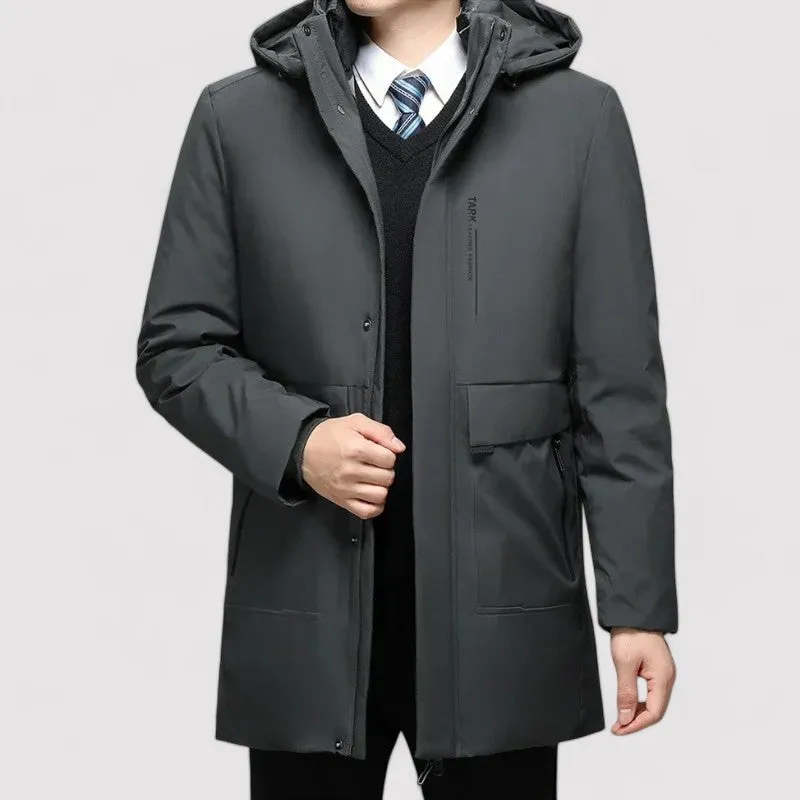 Ancien | Men’s Windproof Winter Parka Jacket with Warm Lining