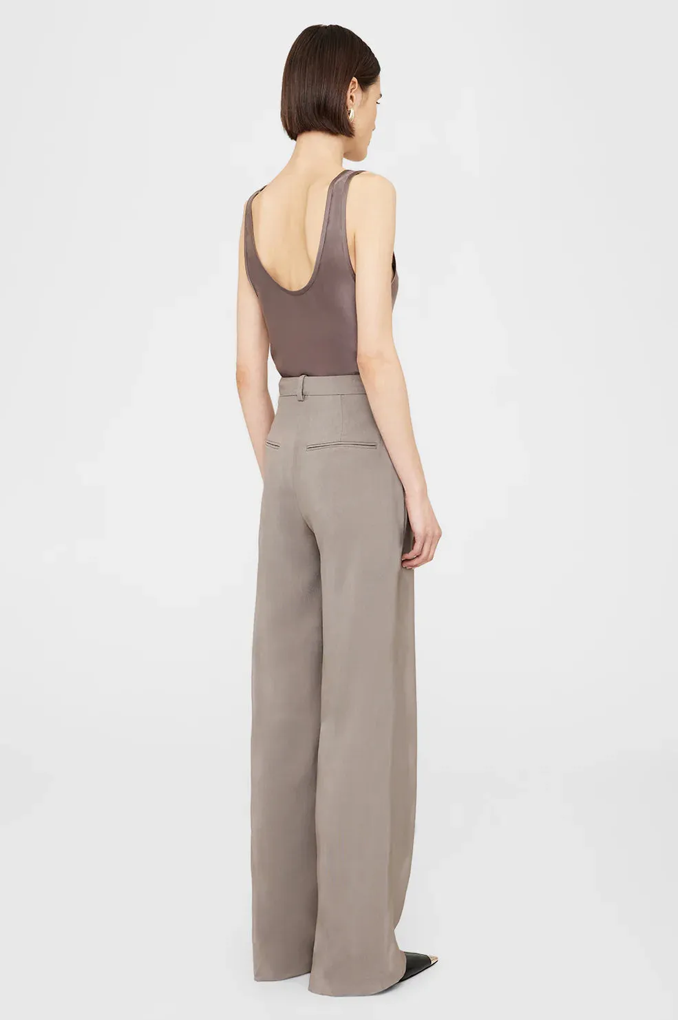 Anine Bing - Dolan Trouser in Clay