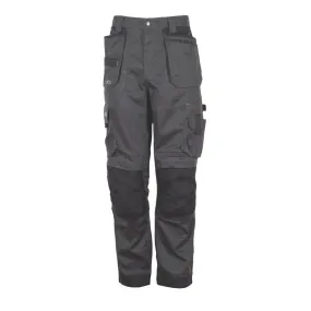 Apache ATS 3D Stretch Work Trousers Black / Grey 42" W 33" L