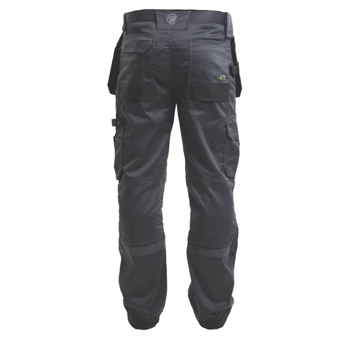 Apache ATS 3D Stretch Work Trousers Black / Grey 42" W 33" L