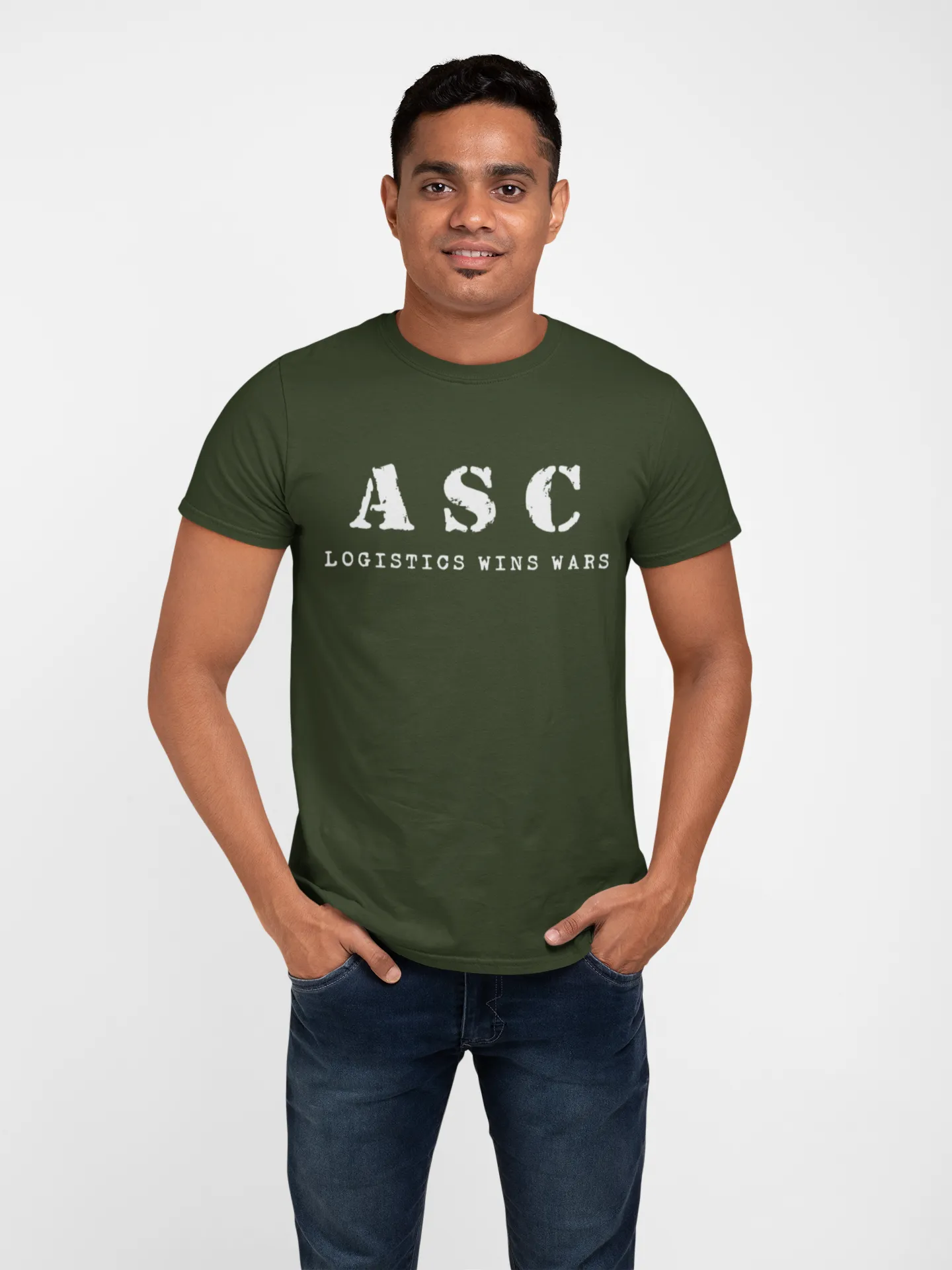 ASC T-shirt - ASC, Logistics Wins Wars (Men)