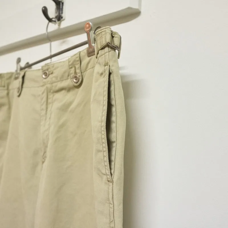 beige work trousers