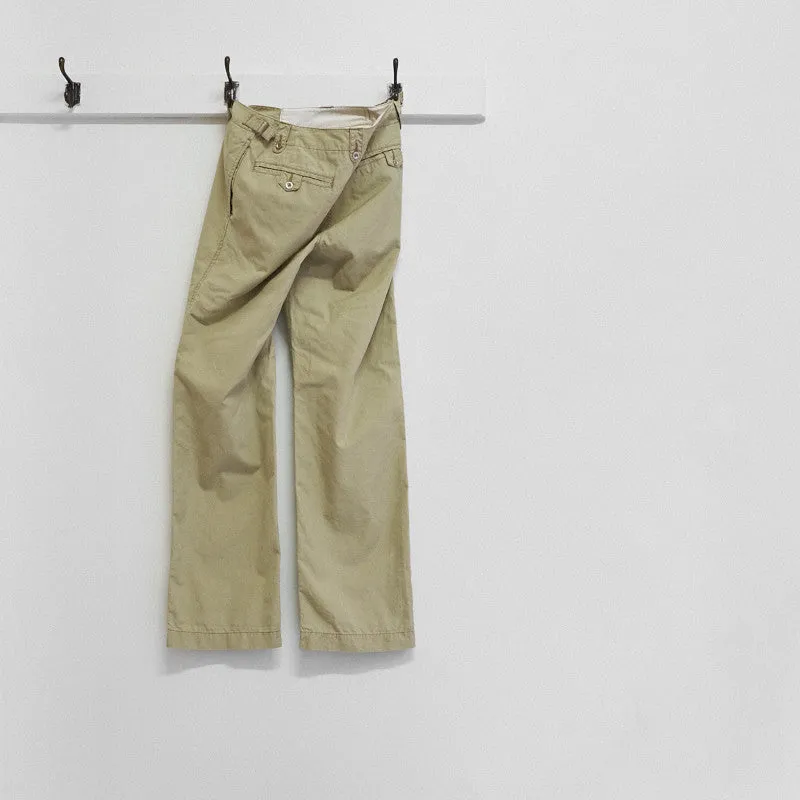 beige work trousers