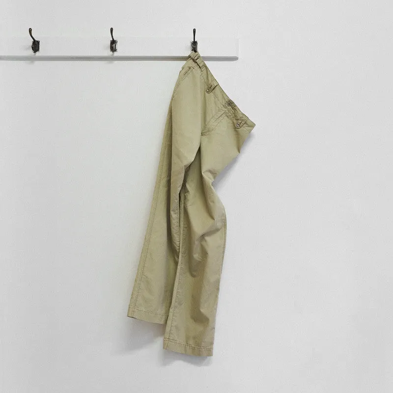 beige work trousers