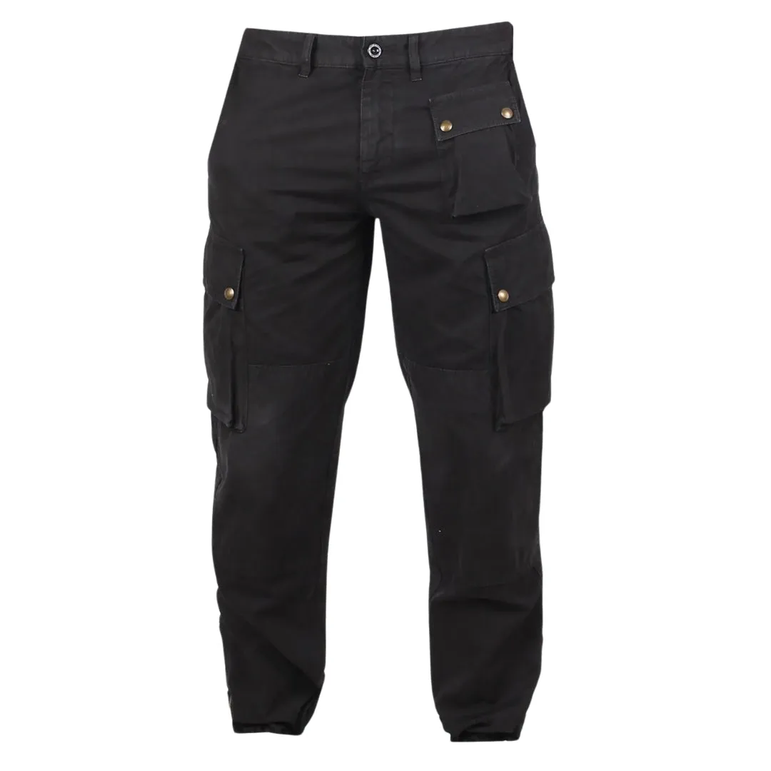 Belstaff Trialmaster Black Cargo Trousers