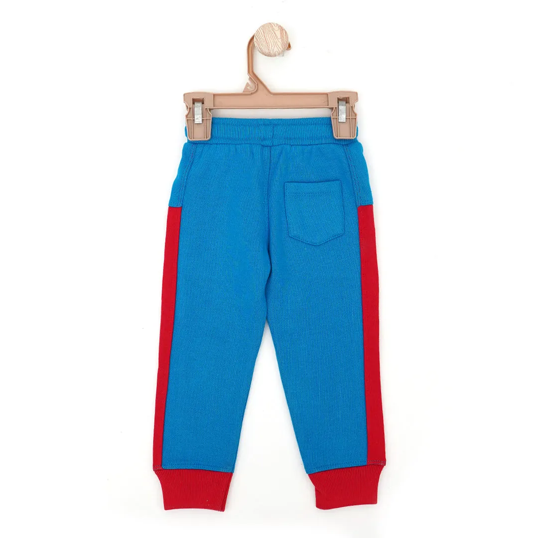 Blue Panel Trouser