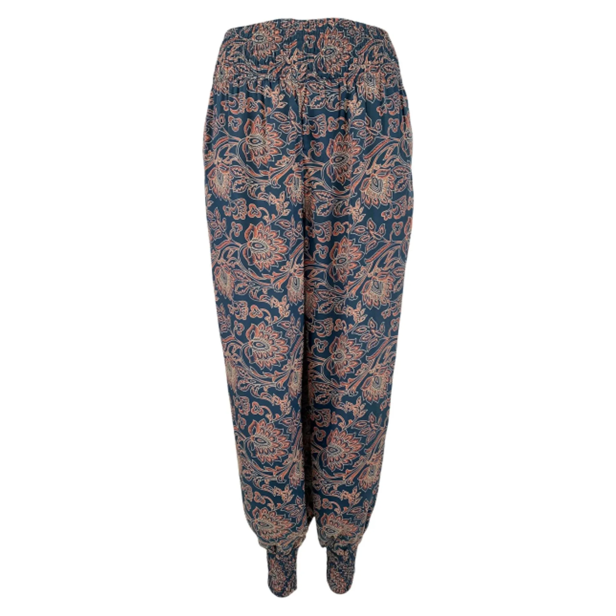 Boho Luna Pants Midnight Lotus By Black Colour