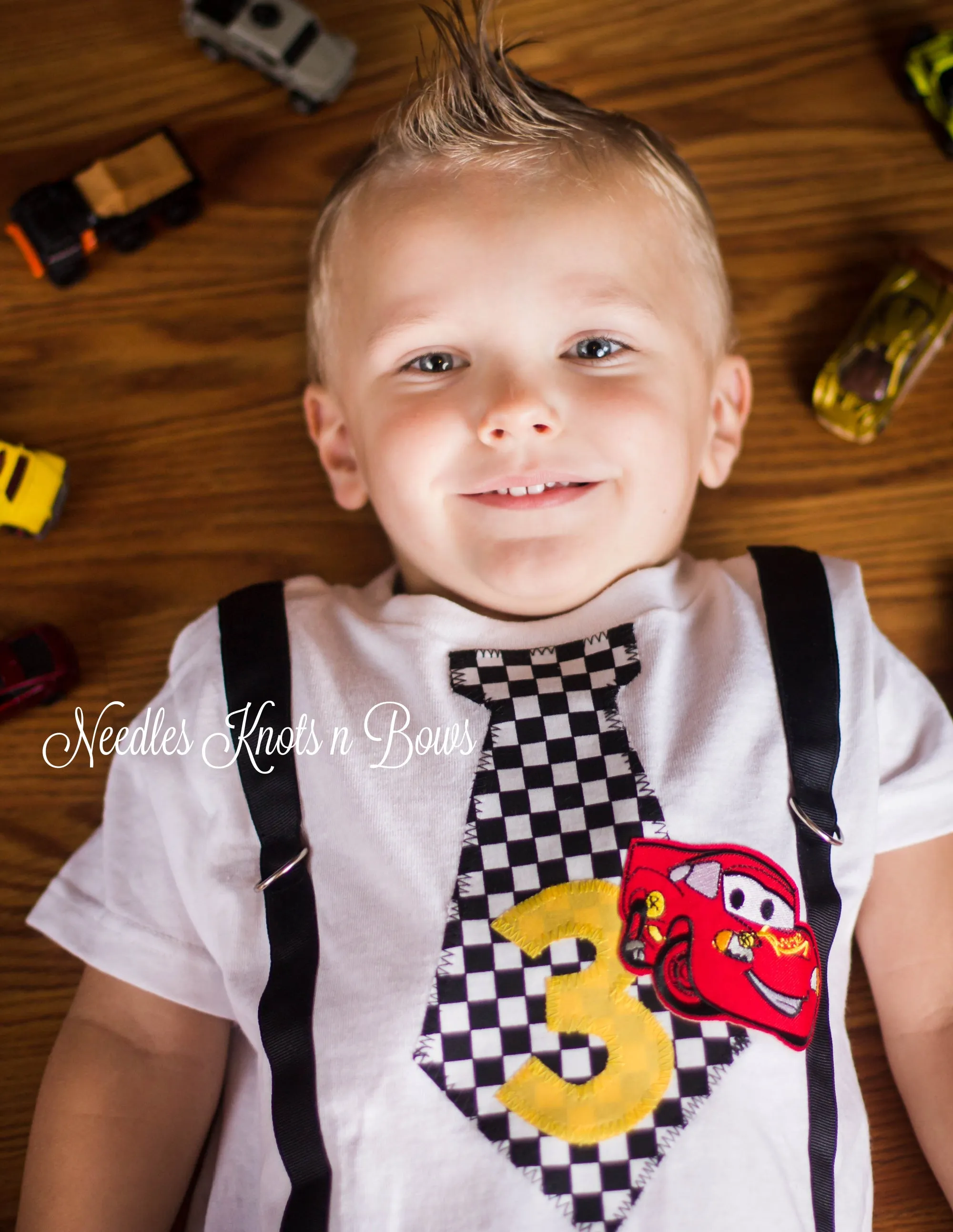 Boys Car's 1st Birthday Shirt, 2nd Birthday Shirt for Boys