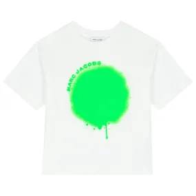 Boys Green Spray Paint T-Shirt