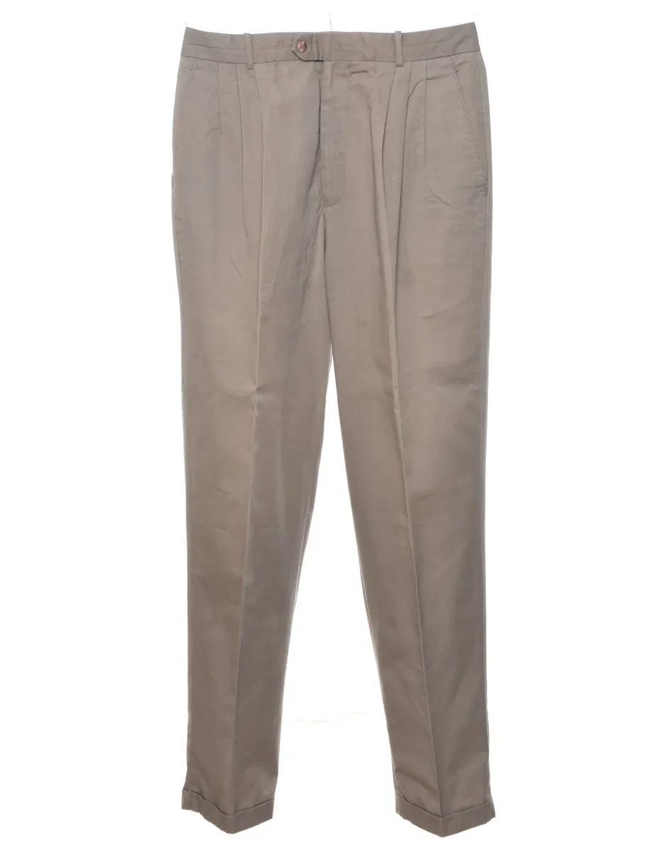 Brown Casual Trousers - W34 L34