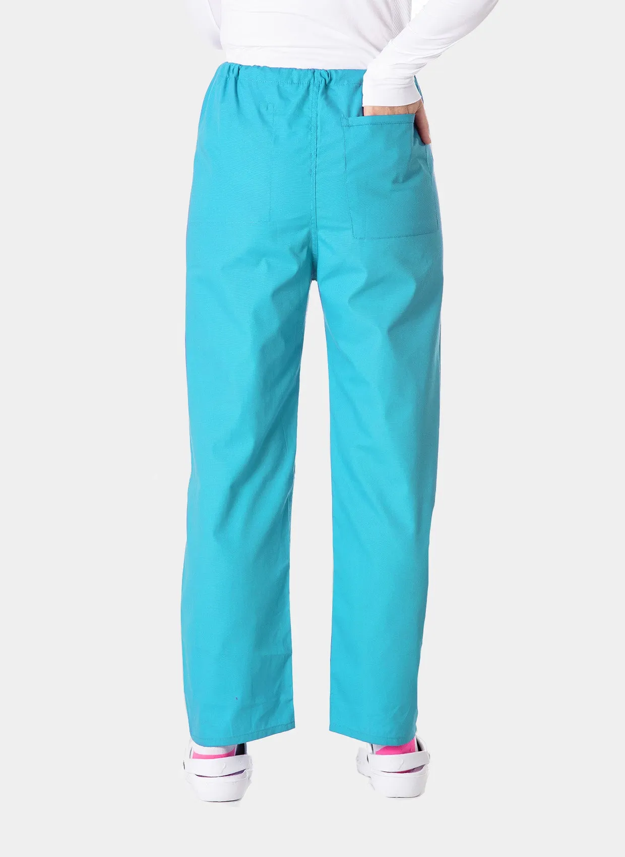 Budget Scrub Trousers - Turquoise (Bright Teal)