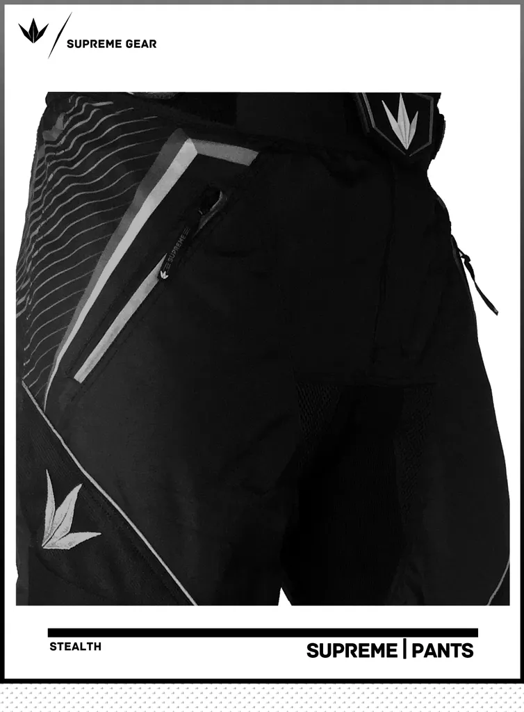 Bunkerkings V2 Supreme Paintball Pants - Black