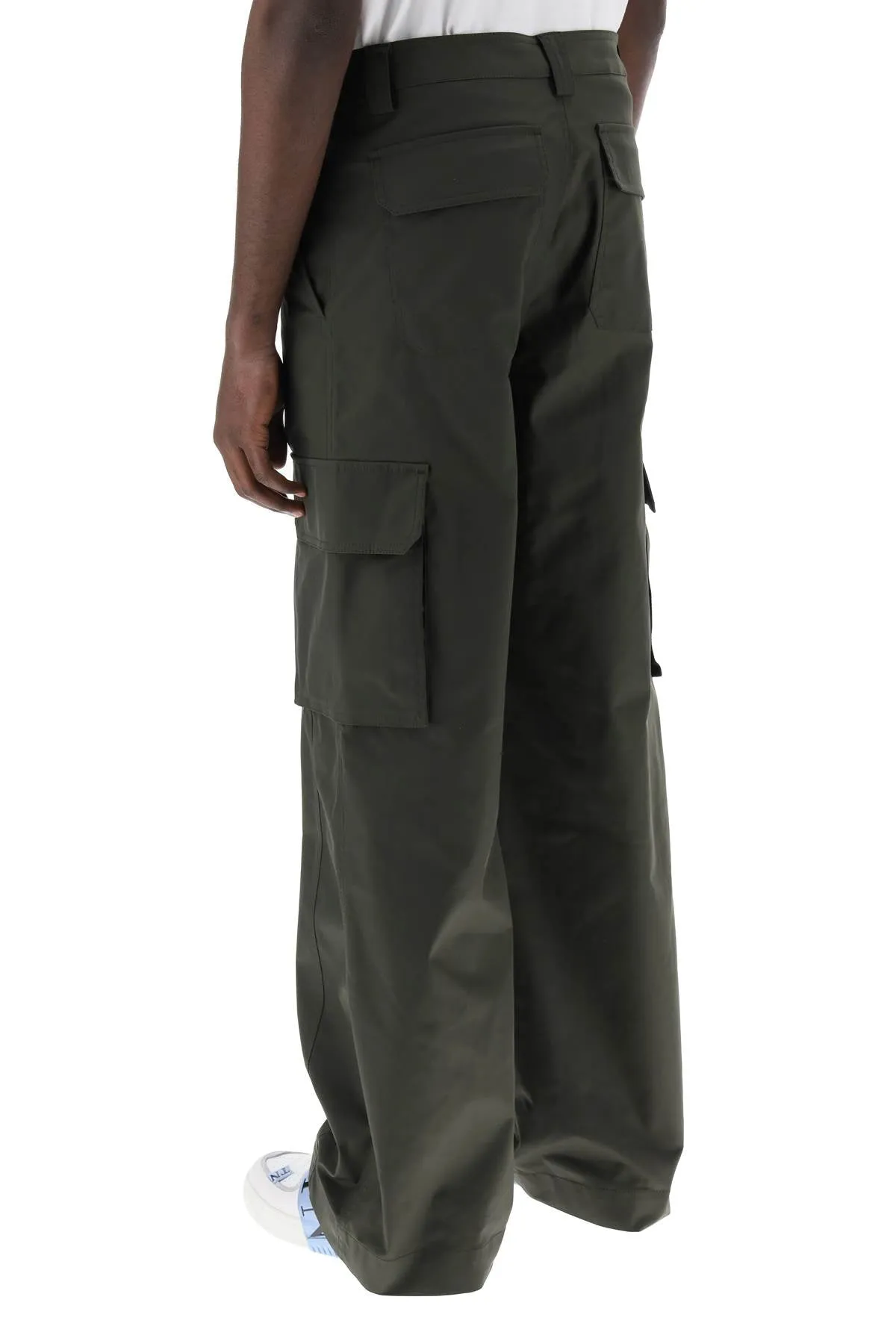 cargo pants in stretch nylon