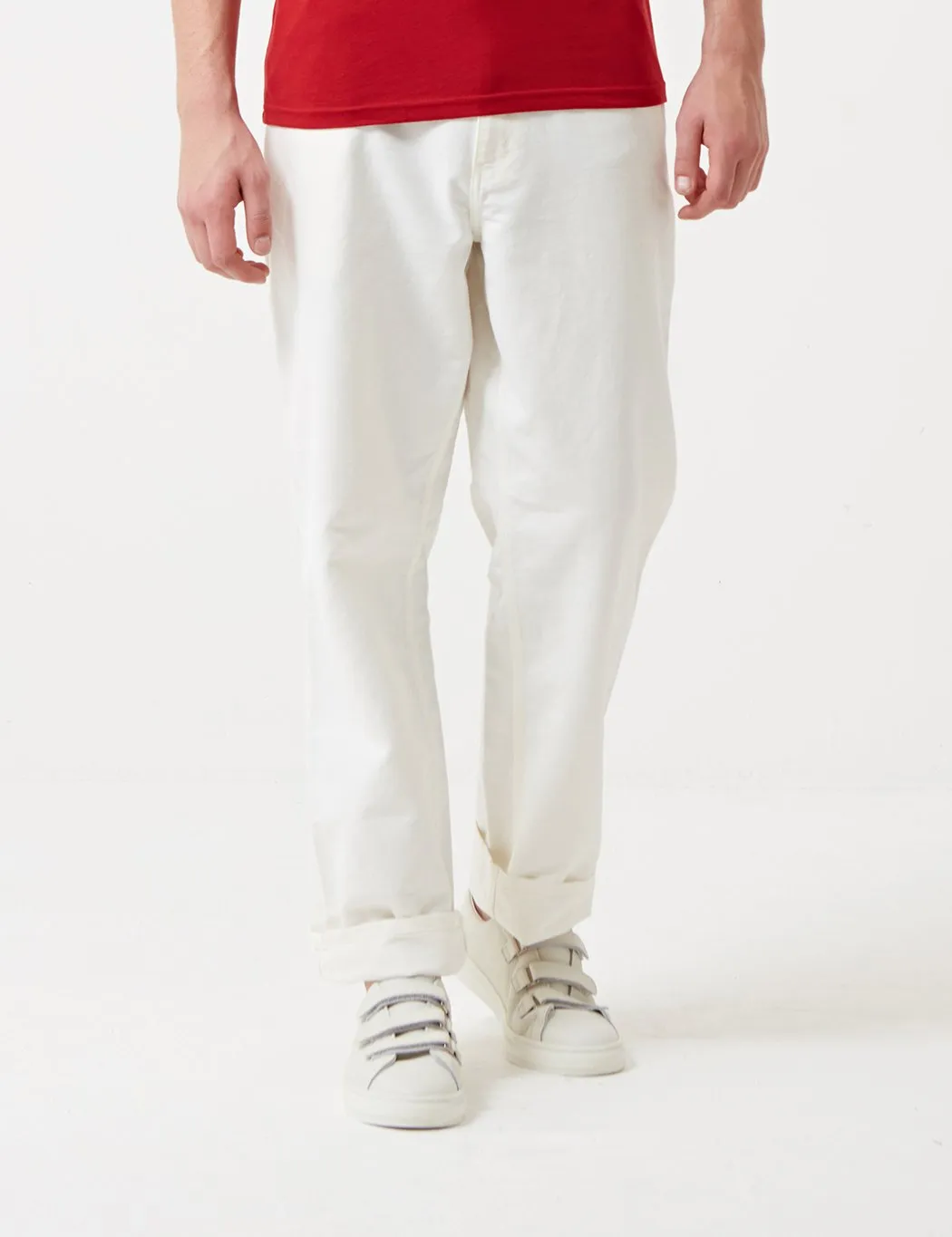 Carhartt Single Knee Work Pant - Wax White