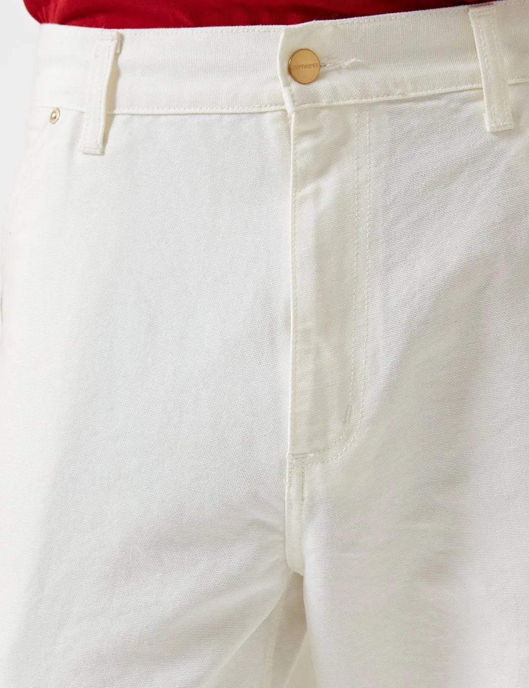 Carhartt Single Knee Work Pant - Wax White