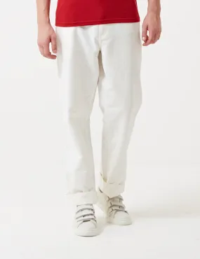 Carhartt Single Knee Work Pant - Wax White