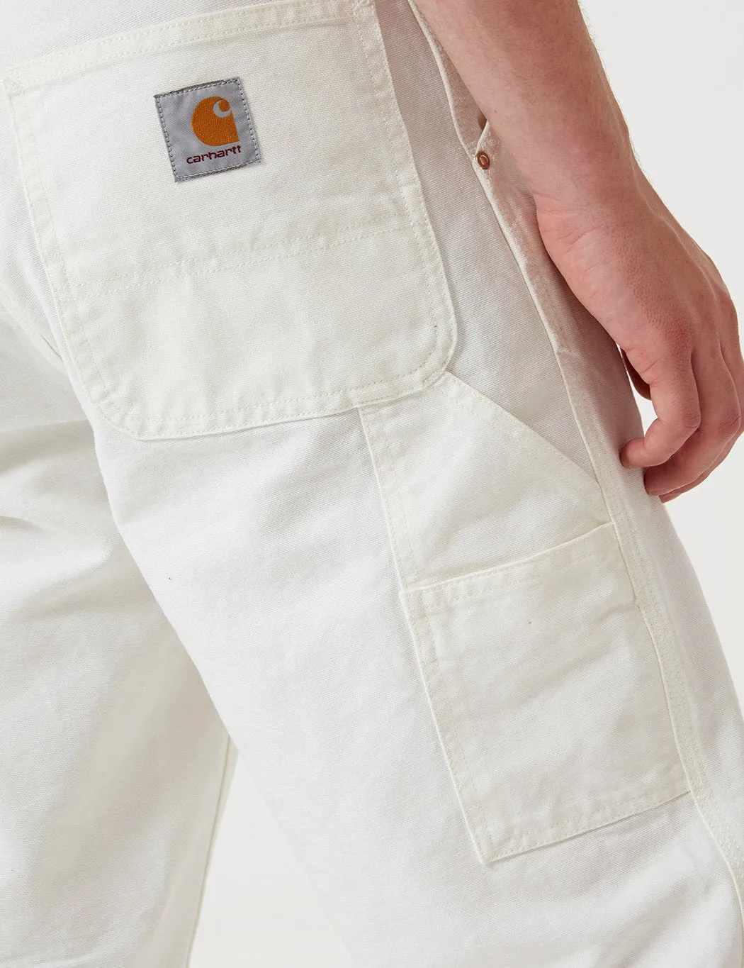 Carhartt Single Knee Work Pant - Wax White