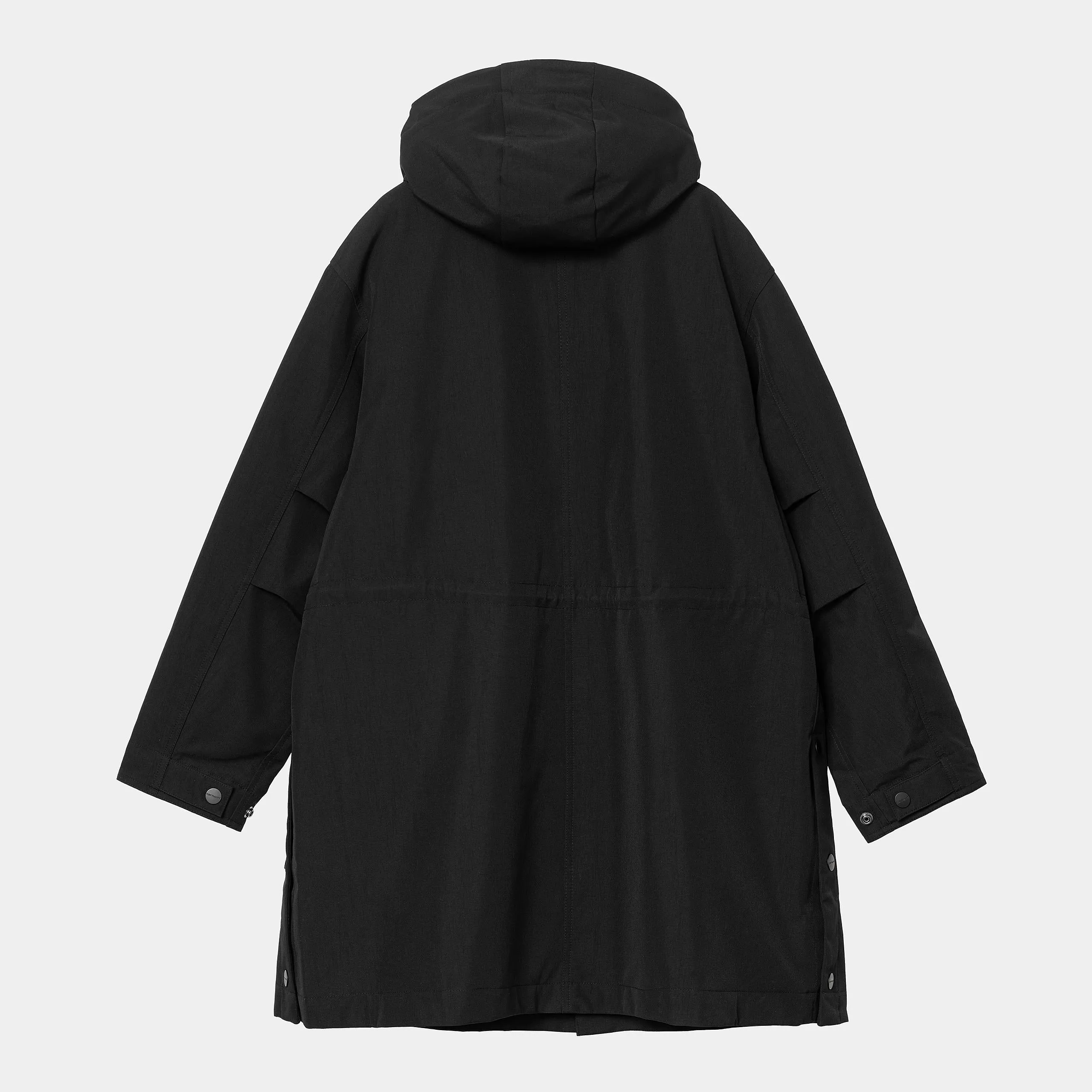 Carhartt WIP Womens Clarton Parka Jacket - Black