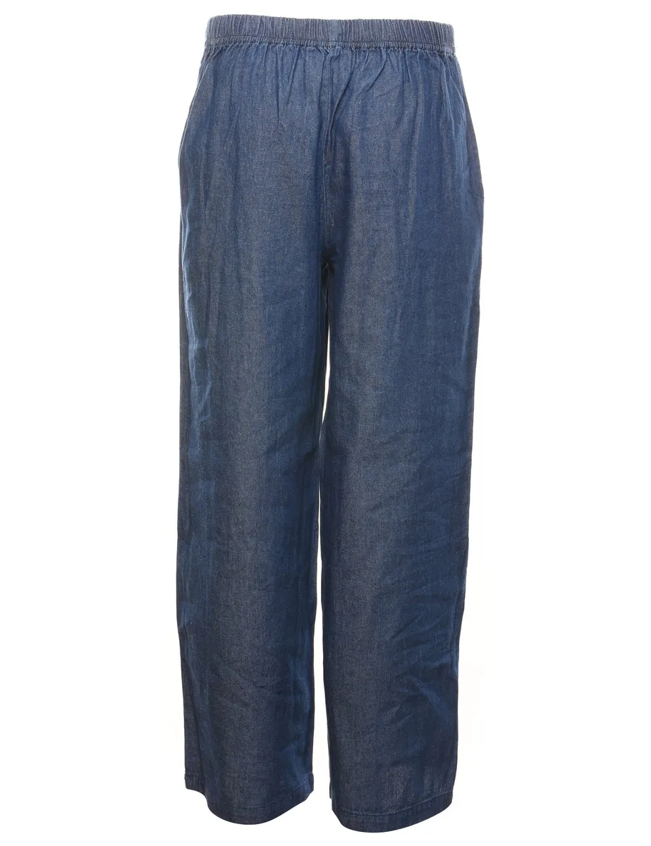 Casual Medium Wash Denim Trousers - W26 L29