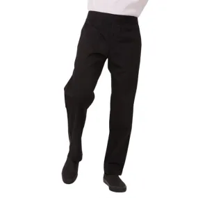 Chef Works Lightweight Recycled Chef Trousers Black S - BA048-S