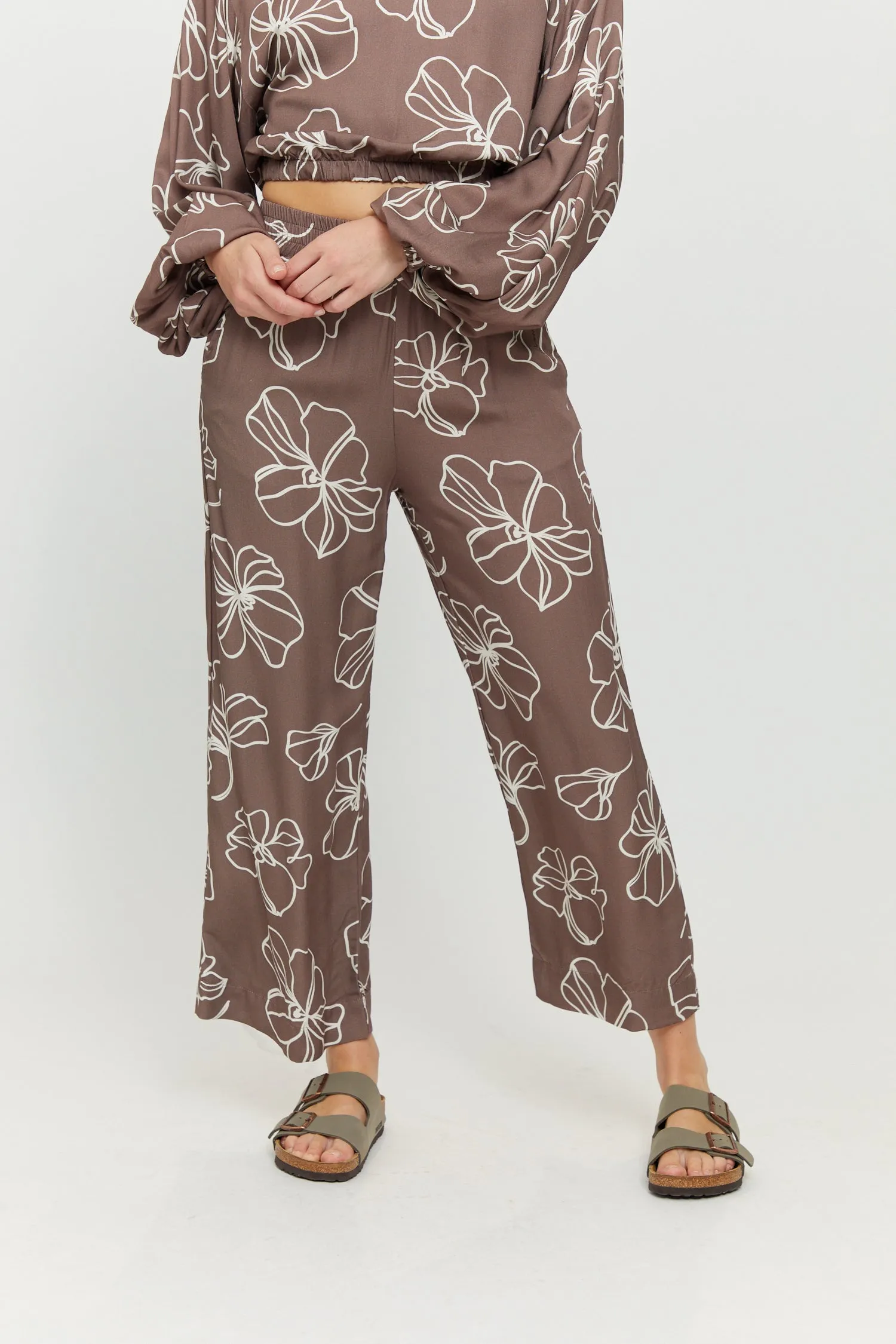 Cherry Printed Pants