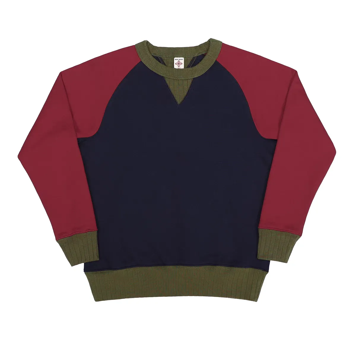 Colour block Vintage Style Sweatshirt