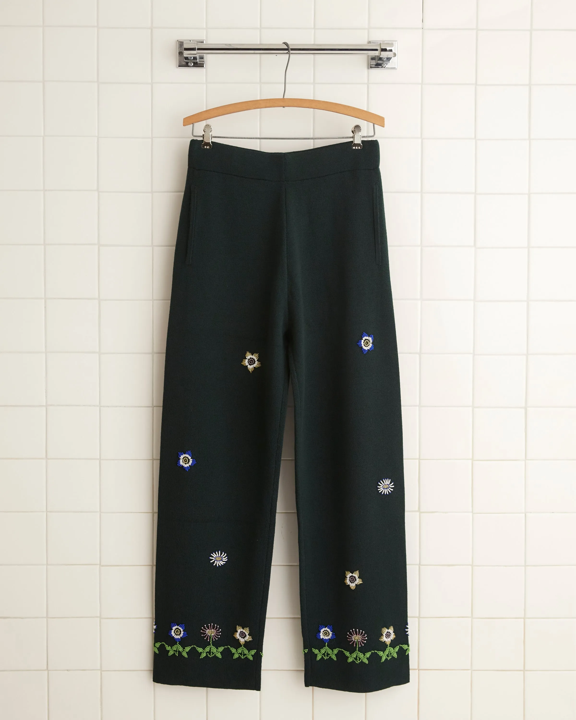 Daisy Garden Joggers - Green