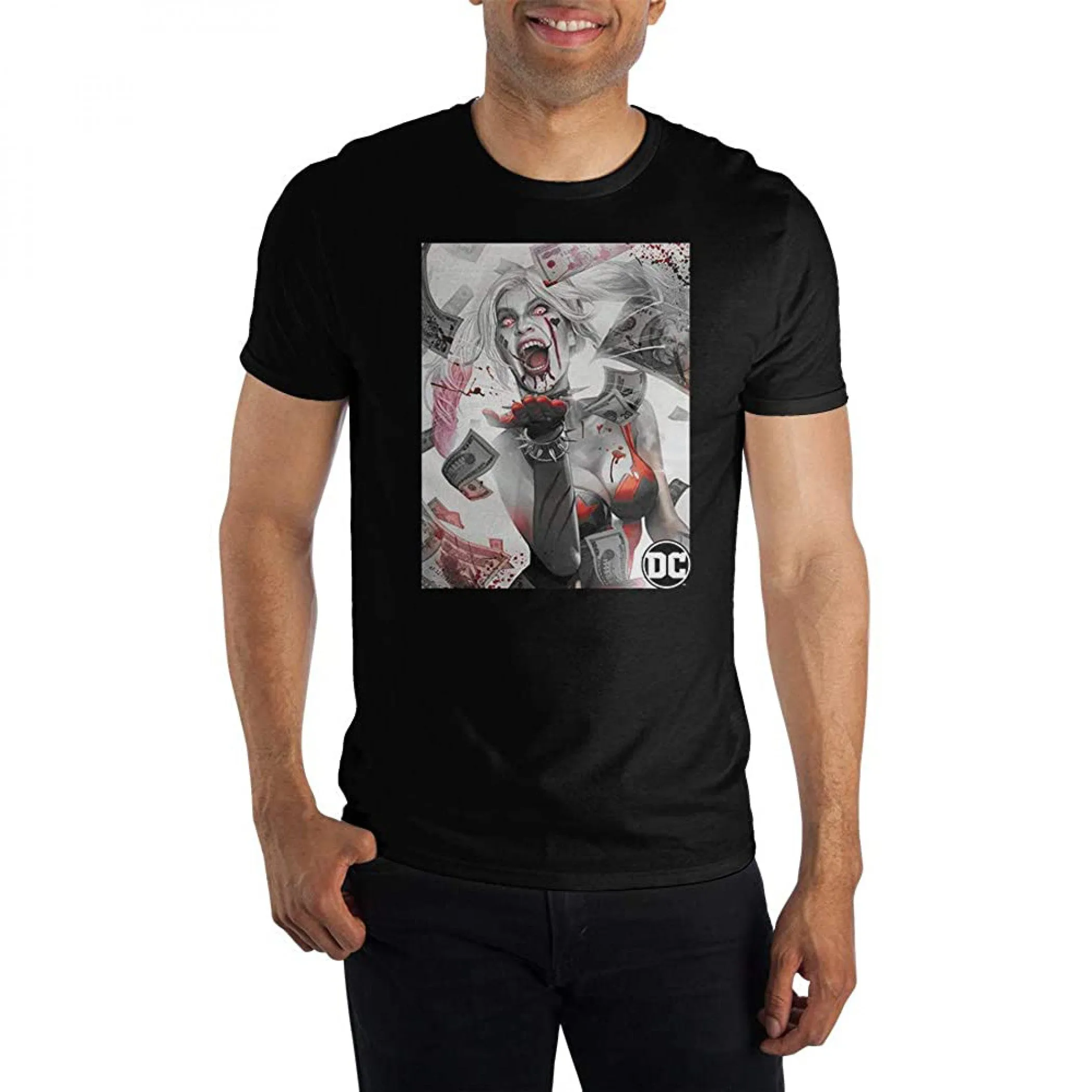 DC Comics Harley Quinn Book of Harley Quinn Zombie T-Shirt