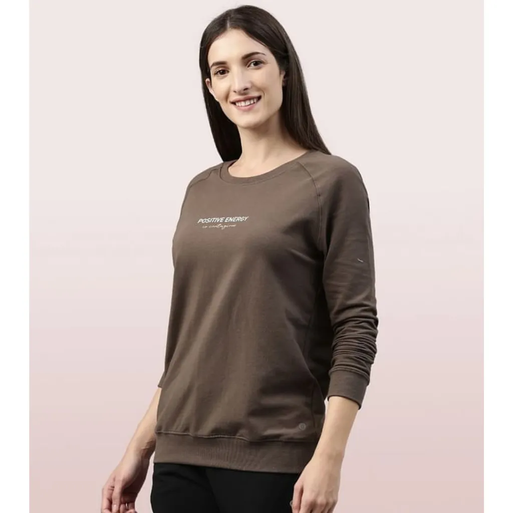 ENAMOR-E079 ESSENTIALS BASIC TERRY SWEATSHIRT