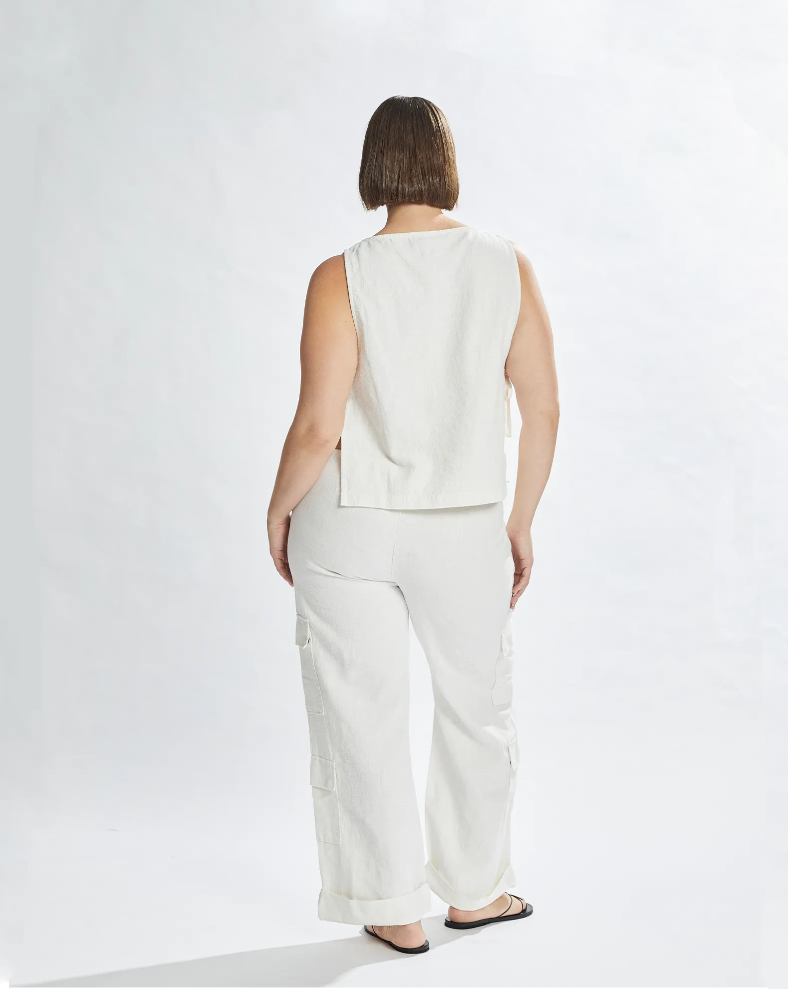 Evie Trousers Off White