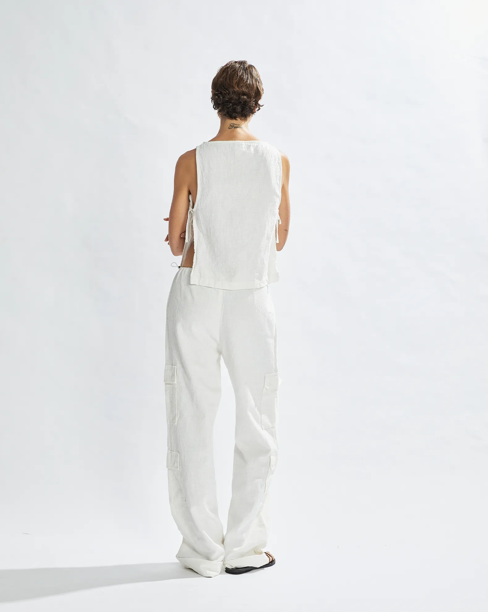 Evie Trousers Off White