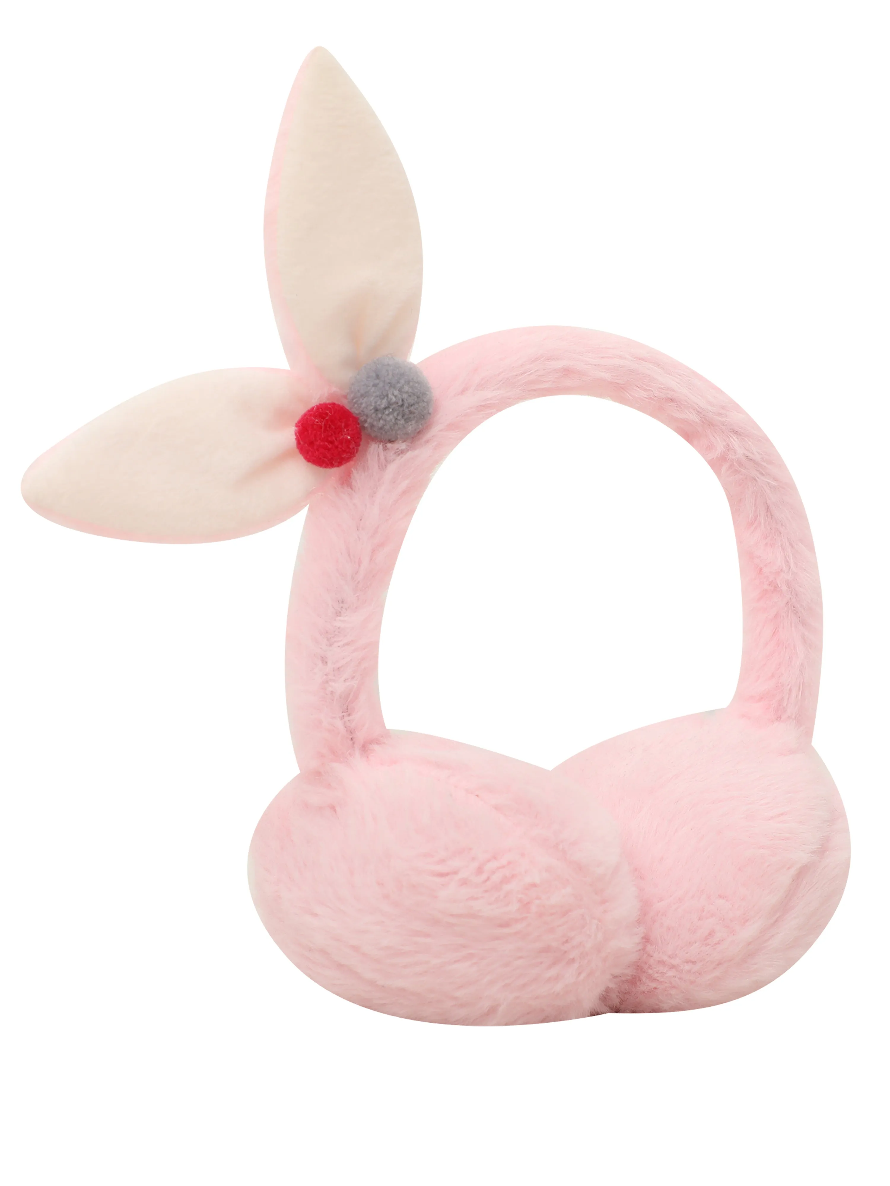 FabSeasons Baby Pink Winter Ear Muffs for All Ages: Ideal Hair Accessory