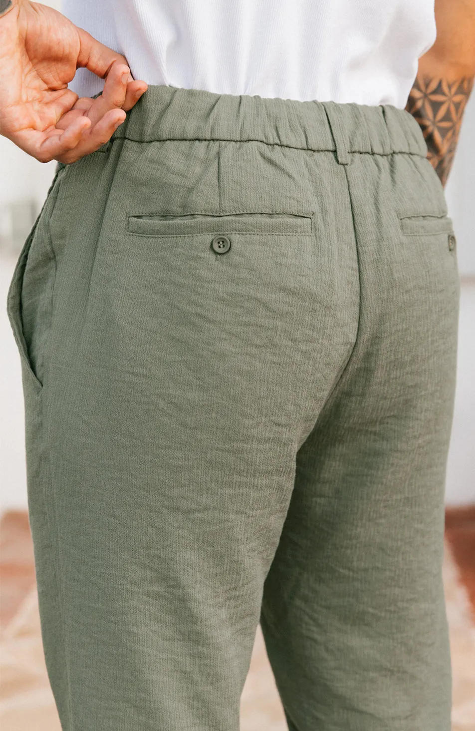 Fiorano Pants in Khaki