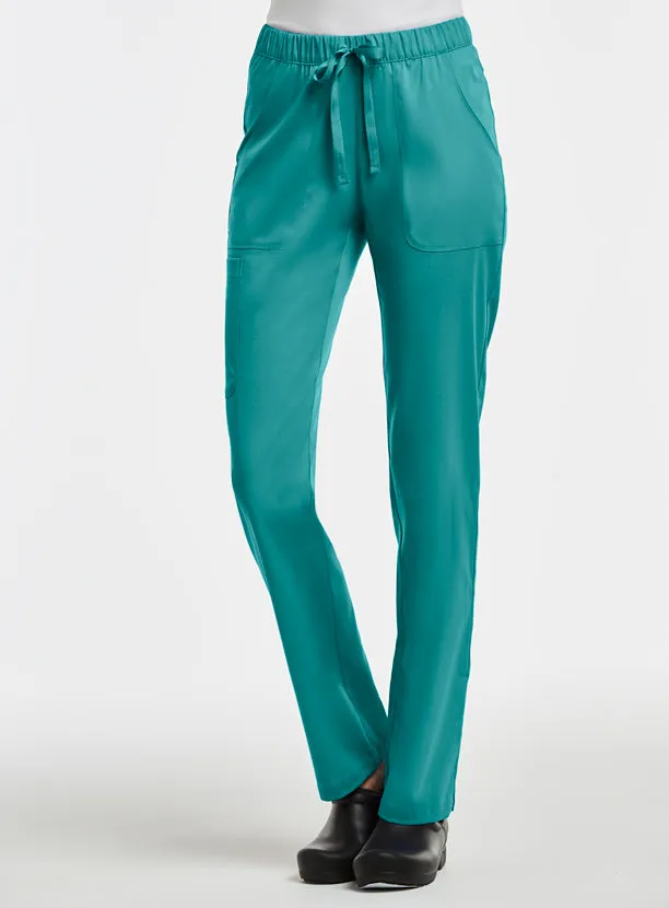 Full Waist Cargo Pant by Maevn XS-3XL / Teal Blue