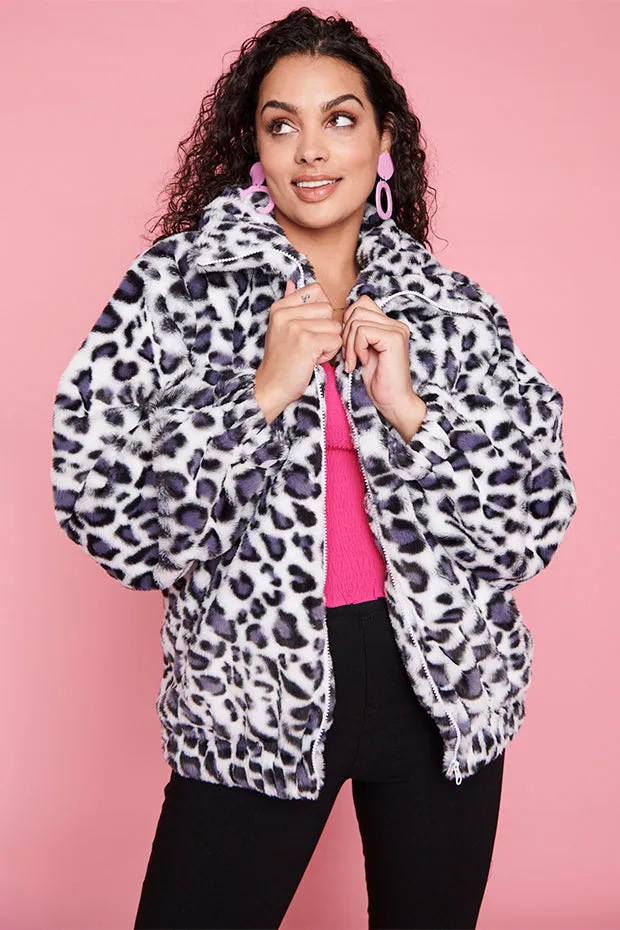 Fur Baby Snow Leopard Jacket