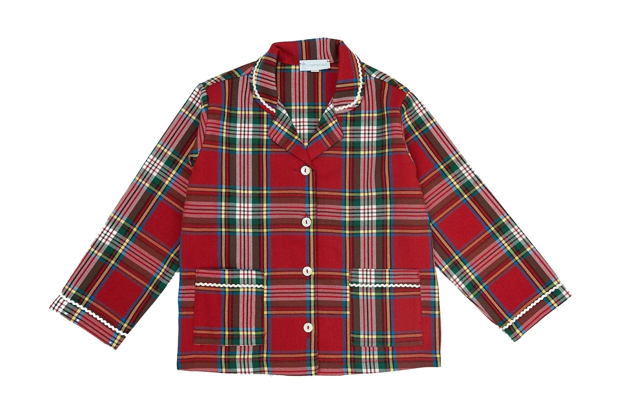 Girl Pyjama - Red Tartan