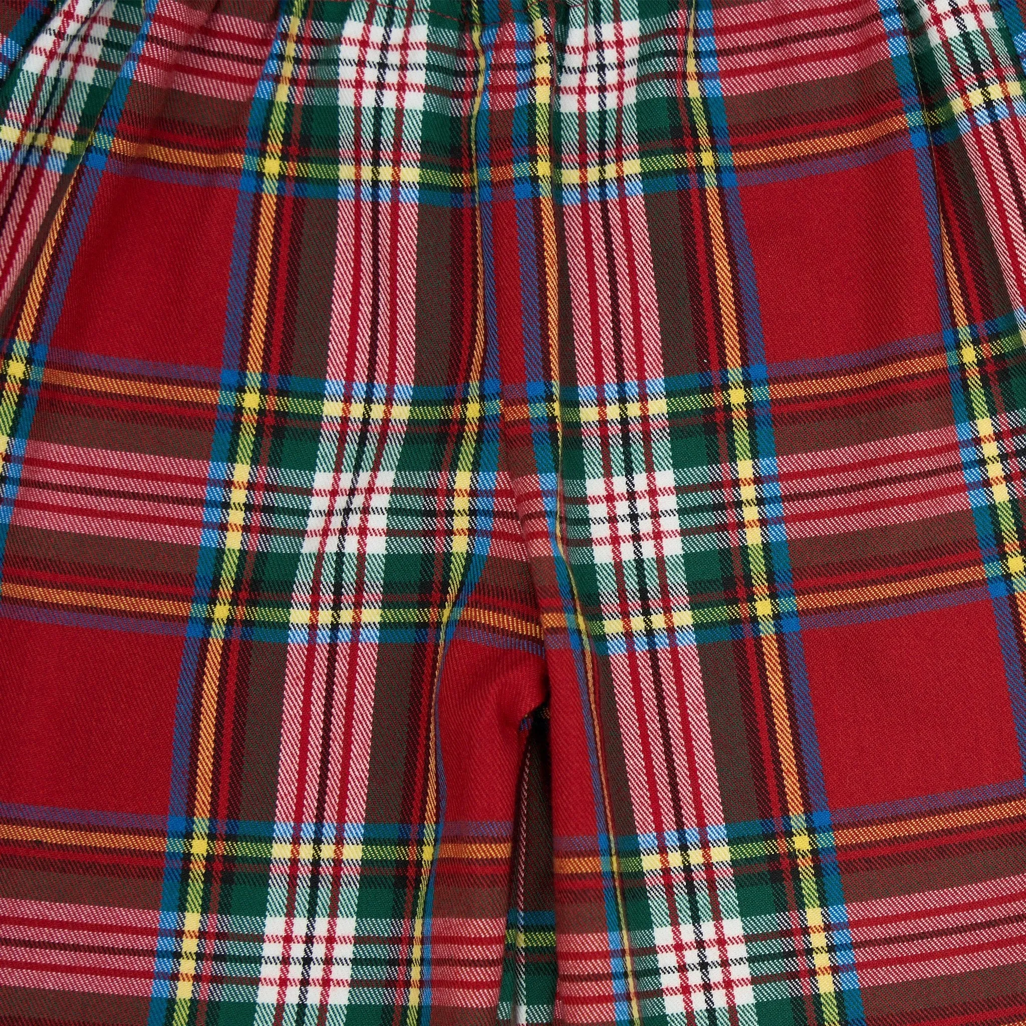 Girl Pyjama - Red Tartan