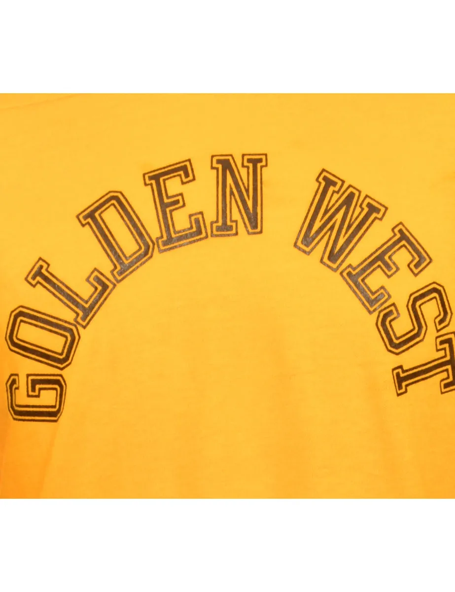 Golden West Printed T-shirt - L