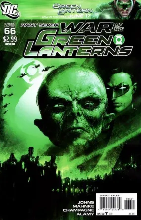 GREEN LANTERN VOL 4 #66 VAR ED (WAR OF GL)