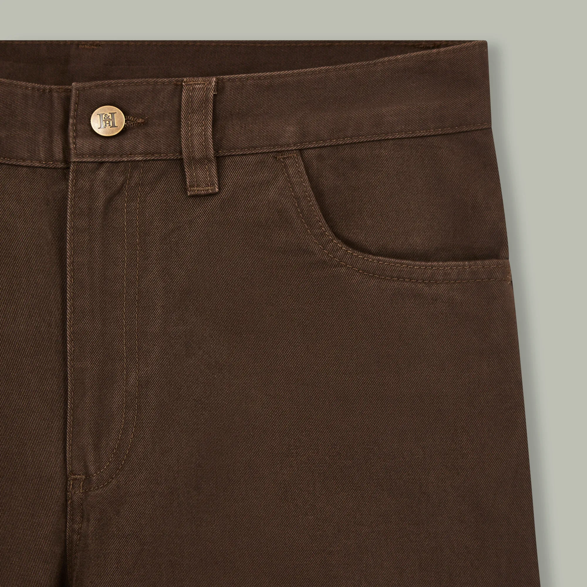 Harrow Brushed Cotton Jeans [SAHARA]