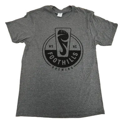 Heather Grey Foothills Brewing Logo T-Shirt