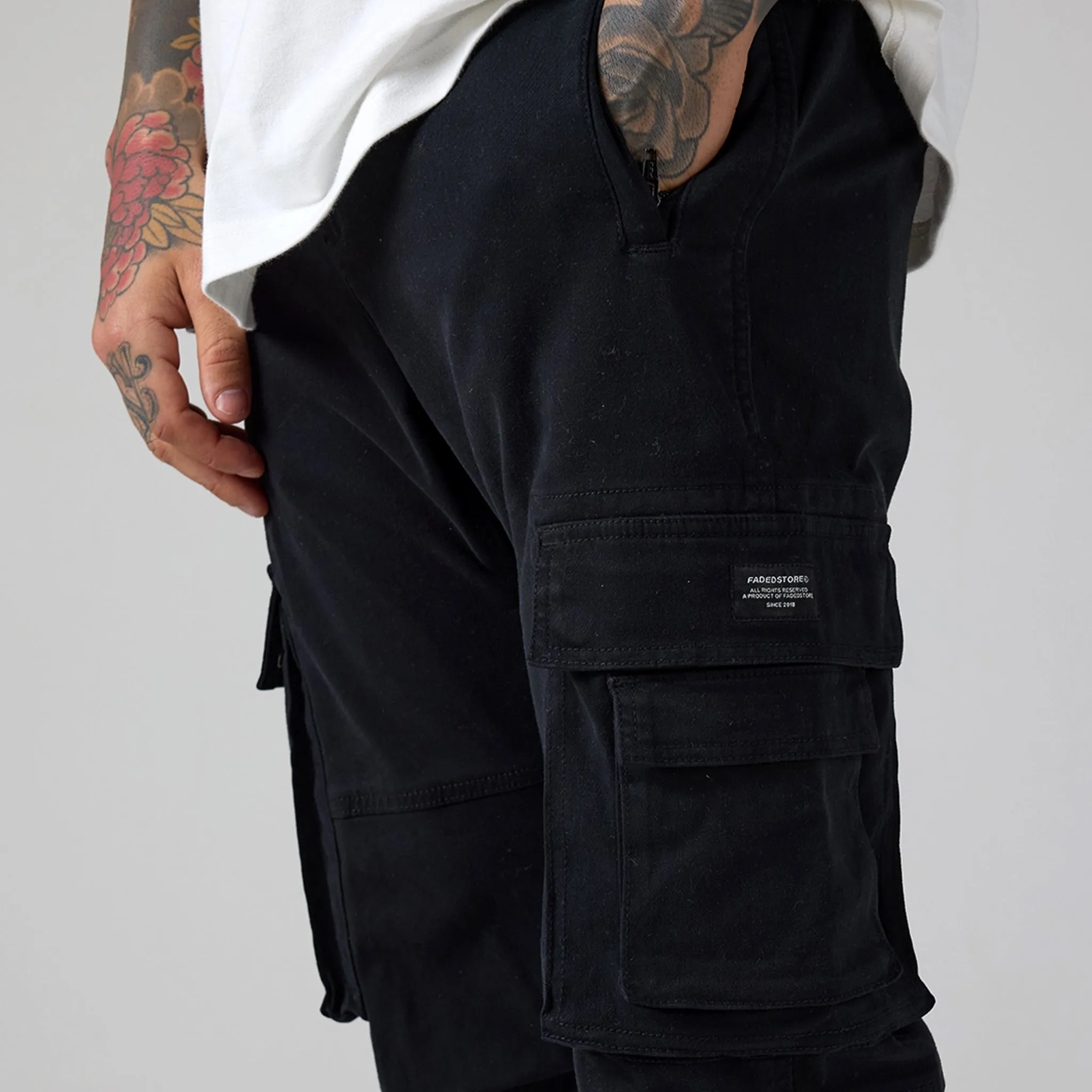 Heavyweight Cargo Pant | Black