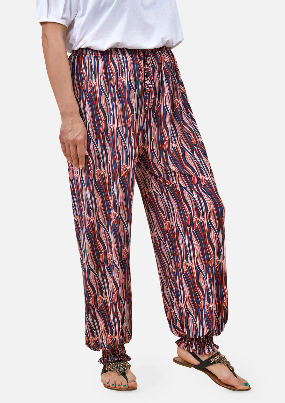 High Waist Harem Trousers