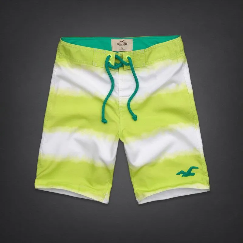 Hollister Yellow Guard Fit Swim Shorts