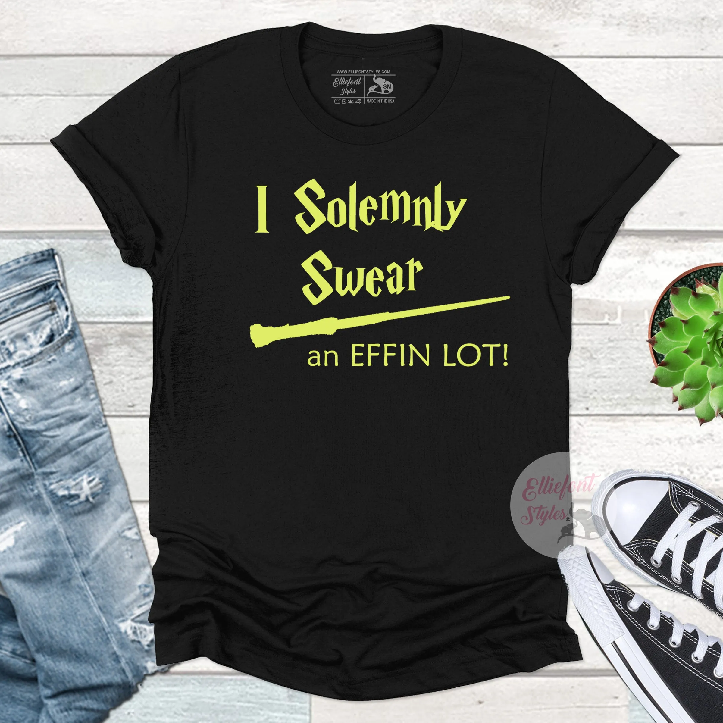 I Solemnly Swear An Effin Lot Harry Potter T-Shirt